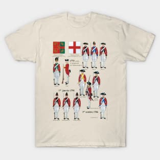 British army 18 century T-Shirt